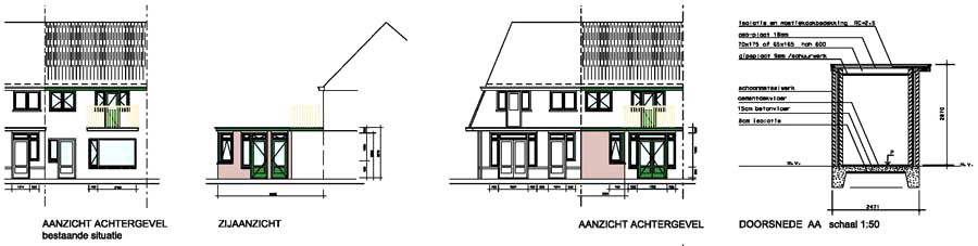 Cor-uitbouw-CAD